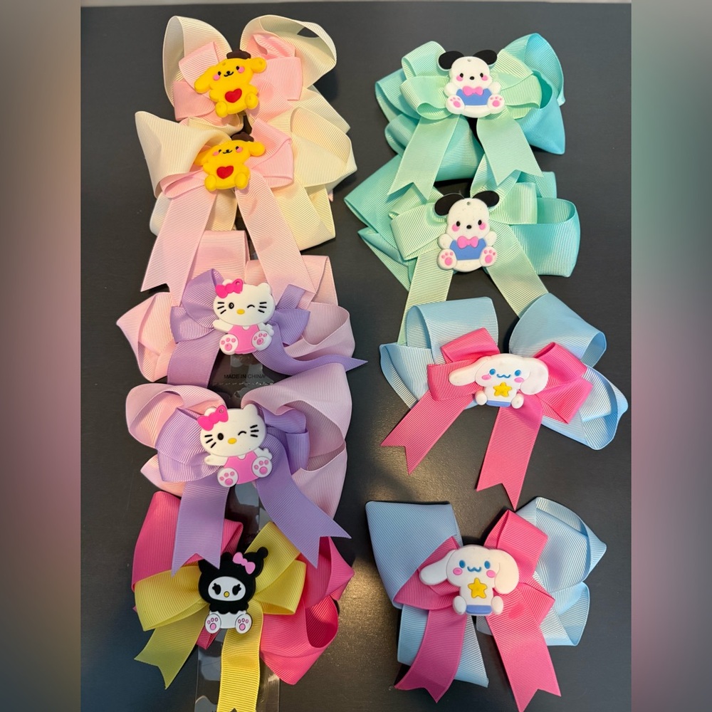 Hello Kitty and Friends Hair Bows